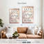 Plaque murale Kema Let's Stay Home Wreath-108483793