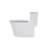 One Piece Ceramic Toilet For Bathroom, Dual Flush, 12-Inch Rough-In, Water Efficient (1.24/1.43 GPF) With Soft Closing Seat