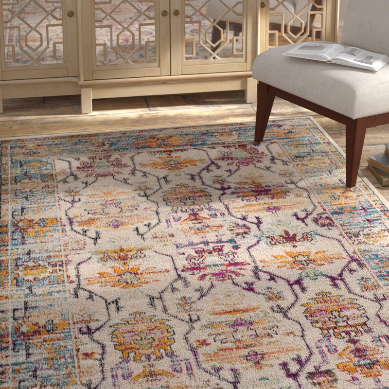 Tapis oriental Aponte Performance, Rectangle 6 pi 7 po x 9 pi 2 po