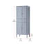 Armoire de rangement pour salle de bain 28 po en gris-1356576786-1356576781