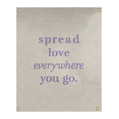 Tapisserie de polyester à l’quoted love quot