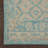 Velan Floral Handmade Looped Wool Ocean Blue/Beige Area Rug-1463185217