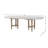 Triad Double Pedestal Dining Table With Leaf