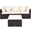 Mykeya 74cm Wide Patio Sofa with Cushions