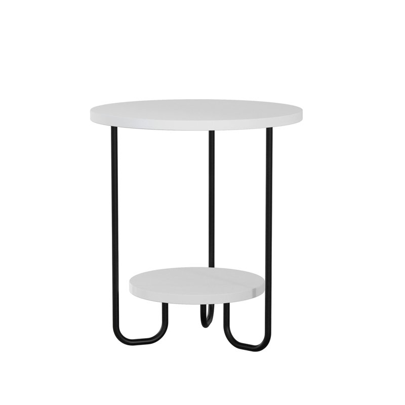 Odell End Table, White