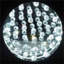 Lampe de table décorative, panneau DEL carré en cristal, étain noir 22 po-122359232