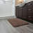 Ellington Authentic Hand-Woven Handcrafted Brown Solid Cotton Shag Area Rug-124915759-24388197