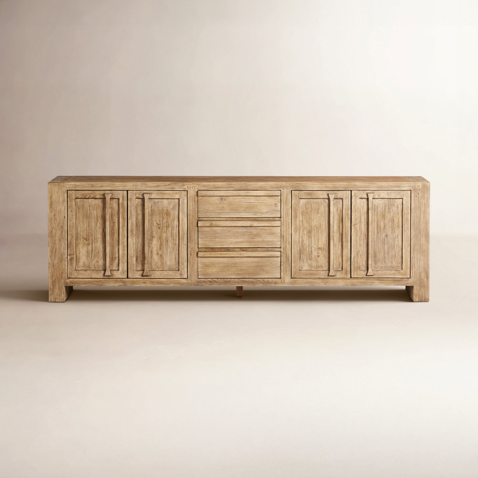 94'' Solid Wood Sideboard
