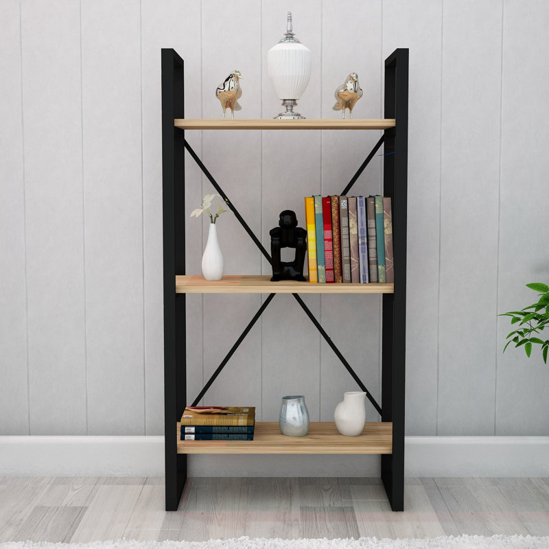 Bibliothèque en métal Scholl H 23,62 "x l 11,81"