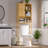 Donnell 23.6'' W X 67'' H X 9.1''D Bamboo Over The Toilet Shelf with Fluted Sliding Door