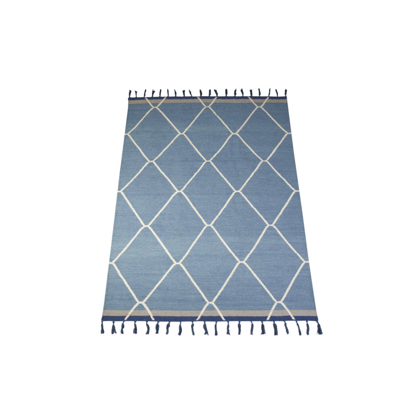 Oceanne Geometric Hand Woven Area Rug, Rectangle 120 x 170cm