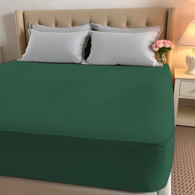 Paul's Microfibre Super Soft Brushed Deep Fitted Bed Sheet