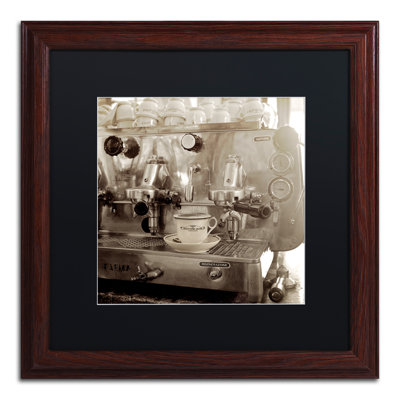 Alan Blaustein, «Tuscany Caffe I», reproduction de photo encadrée