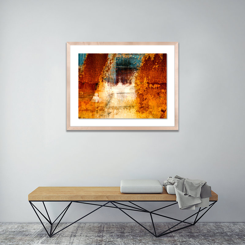 Hidden Door Print by Geoffrey Baris, 19" H x 24" W x 1.5" D, Natural