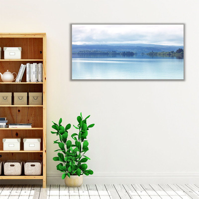 «Scottish Loch», reproduction d'art sur toile, H 30 po x l 60 po