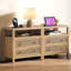 Table de chevet en rotin avec 2 tiroirs et table de chevet 26 po-535332031-535332030