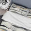 Ensemble de housse de couette gris minimaliste-1007319297