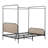 Anzori Metal Canopy Bed-1886705518