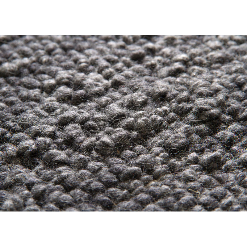 Natalie Solid Colour Wool Hand Woven Area Rug, Square 250cm