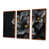 Brown Floater Framed Canvas
