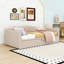 Twin Velvet Upholstered Daybed with Pop-Up Trundle-335905191