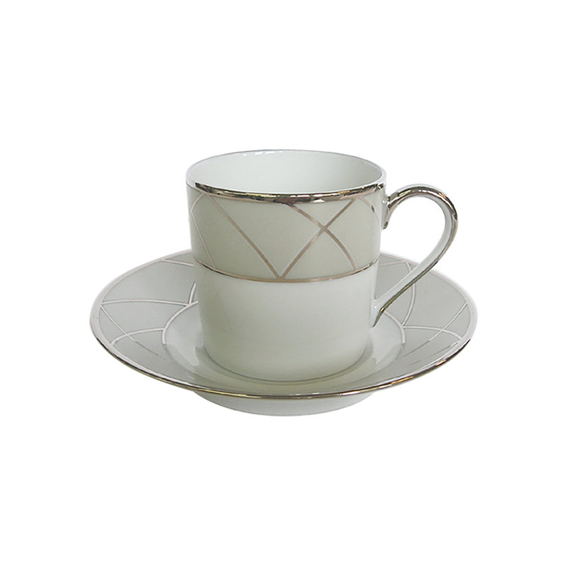 Clair De Lune Porcelain Espresso Cup, 3 oz.