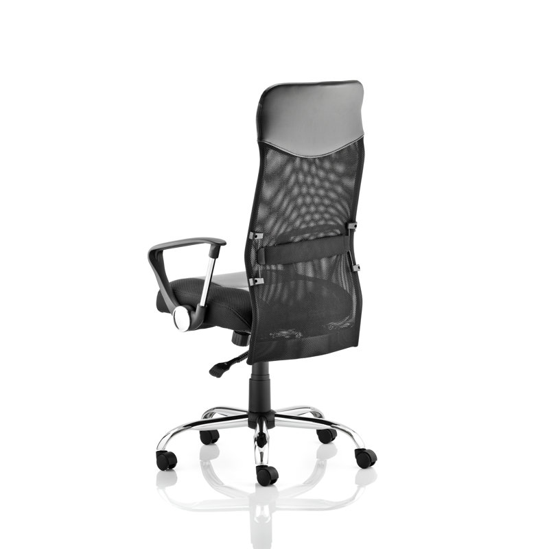 Genuine Leather Executive Chair with Headrest