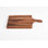 Kalmar Home Acacia Wood Square Board With Handle - 12"