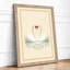 Two Hearts in Swan Botanical - Framed Print-2094712595-2094712593