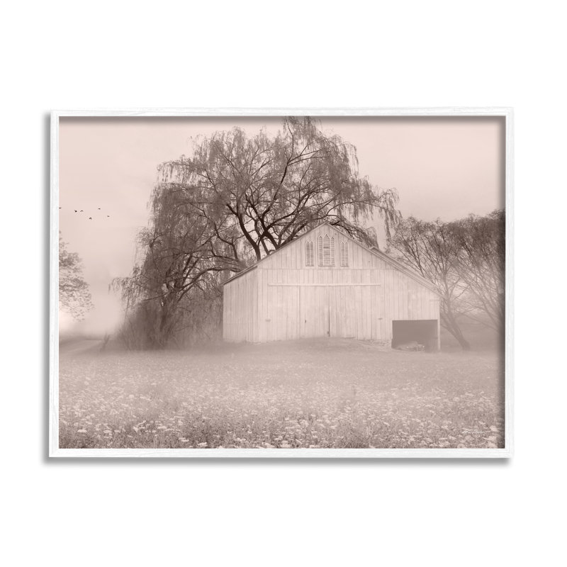 Art texturé sur toile de brume de campagne sauvage pittoresque, H 11 po x l 14 po x P 1,5 po