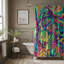 Trippy Designs - Rideau de douche Premium-216775567
