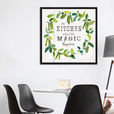 Kitchen Magic 1 Piece Wall Art on Canvas