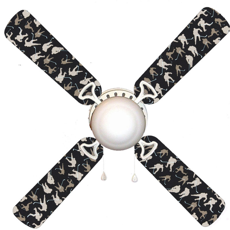 Ventilateur de plafond 4 pales 42 "