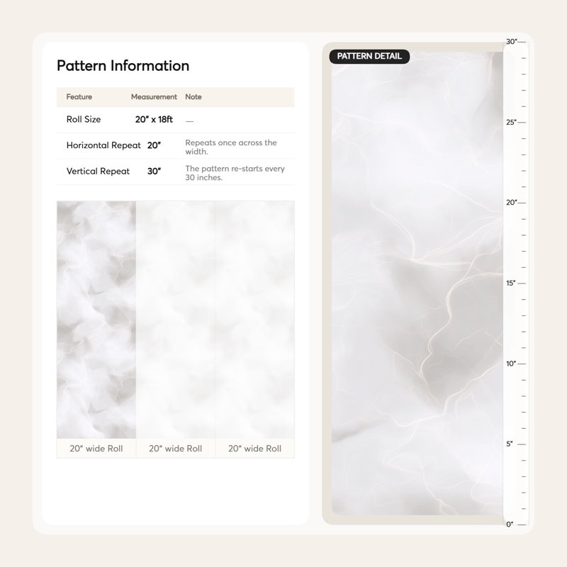 Abstract Pattern Wallpaper Marble Elegant Wall Mural