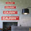 Plaque de rue Cajun en aluminium 4 po x 18 po