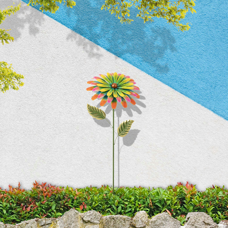 Piquet de jardin 41 po H 41 po, Vert/ jaune / orange