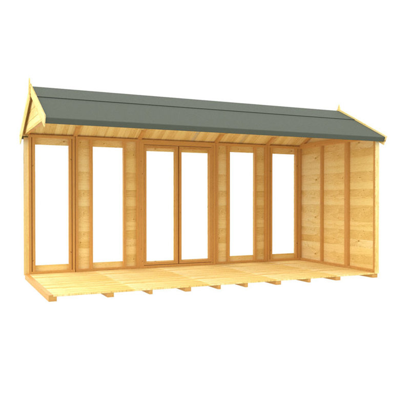 Apex Summer House (Full Height Window), 8ft x 14ft