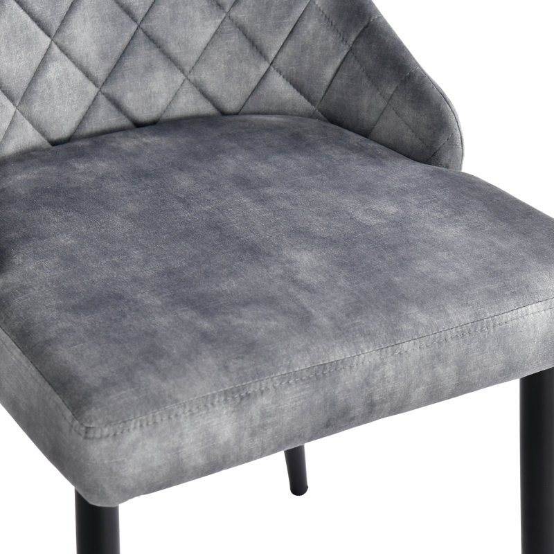 Olmo Upholstered Dining Chair, Grey