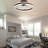 Desnoyer 19.7 inch Smart APP Low Profile Ceiling Fan Remote Control 6-Speed Flush Mount LED Lighting-468934626