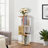  Tykirah 3 Tier Clear Floor Standing Bookshelf