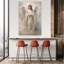 «Peaceful Angel Ethereal Serene», art mural abstrait-129001450