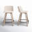 Archaimbaud Swivel Upholstered Counter Stool