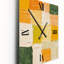 Horloge murale rétro surdimensionnée rétro composition I - Modern Midcentury-99636872