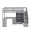 Lit mezzanine simple avec bureau et tiroirs-48034472