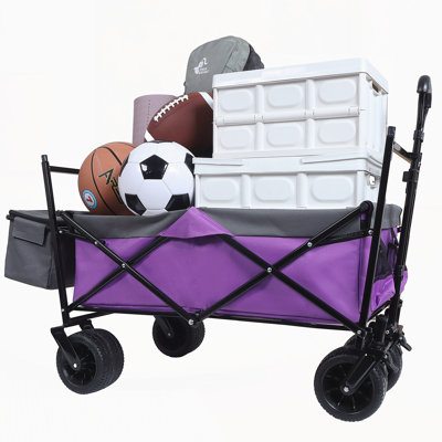 Wagon pliable avec auvent