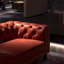 Canapé droit classique Mid-Century