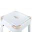 Iowa Park Bar Stool with Steel Frame-38053400