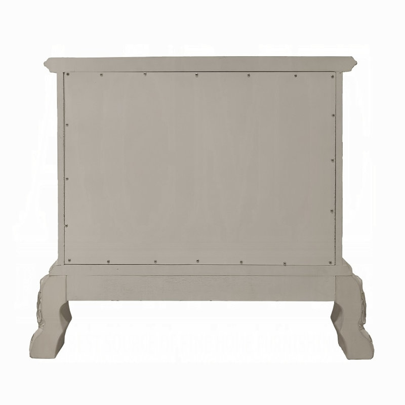 Dresden Nightstand, Bone White