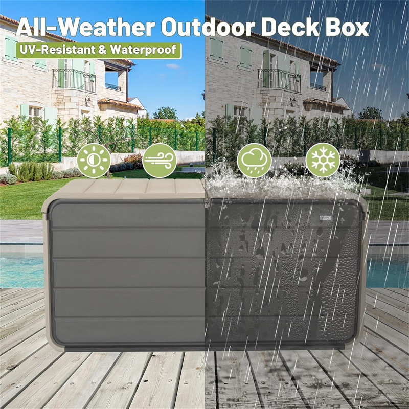 Resin Deck Box 160 Gallons