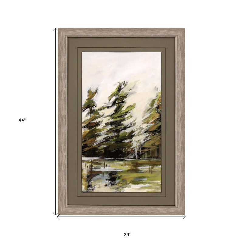 Impression sur toile Evergreen
